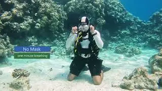 Staying Calm Underwater: The 1-Minute No Mask Breathing Skill