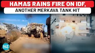 On Cam: Hamas&rsquo; Al Qassam Fighters Deliver Menacing Blows To Israeli Forces; Merkava Tank Blown Up