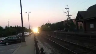 Metra through northbrook