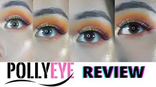 Pollyeye Unboxing  & Review | Best Affordable Color Contact Lenses for Dark Eyes