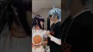 Gorillaz- 2D and Noodle  #gorillaz #cosplay