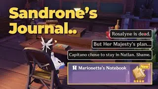 You Can Find Sandrone's Journal After Doing the Archon Quest | Genshin Impact