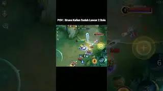 Teknik 2 Bola Bruno #mobilelegends #mlbb #brunogoldlane