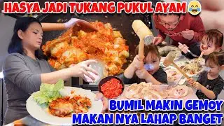AUTO BOROS NASI!! AYAM TAHU CHILLI PADI BUATAN HASYA & MAMA