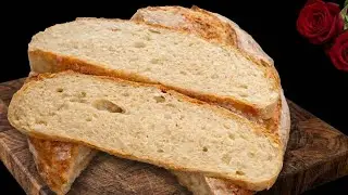 Bread: In 3 Steps! As Soft as Butter, with Only 4 Ingredients! I'm sharing a simple recipe.