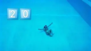 Weight Belt Underwater Swimming Compilation - Nobsi In Deep Pool (VLOGMAS DAY 20)