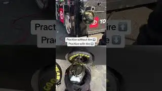 5 lugnuts off and on! #NASCAR #pitcrew #pitstop
