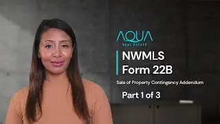 NWMLS Form 22B | Part 1 | Sale of Property Contingency Addendum