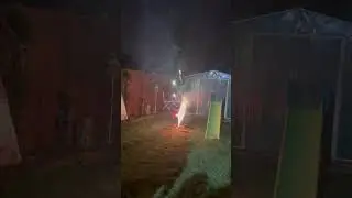 Back Garden fireworks #backgarden #lastdayof2023 #family