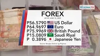 One Western Visayas: Foreign exchange rate June 18, 2025