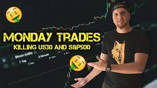 Monday Trades with Team Profits - Killing US30 and S&P500