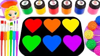 8 Minutes Satisfying Video | Mixing Colorful Beads & Magic Rainbow ASMR 🎨 Relaxing Slime & Candy