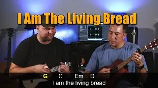 I Am The Living Bread - ukulele cover with tenor and baritone ukelele