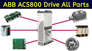 ABB Vfd internal parts.