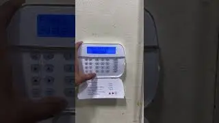 How to do a System Test on DSC alarm. #shorts