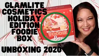 Праздничный набор косметики GLAMLITE COSMETICS &laquo;FOODIE BOX&raquo; &mdash; РАСПАКОВКА | Очаровательная косметика на пищевую тематику! | ОБЩАЯ СТОИМОСТЬ 105 долларов!