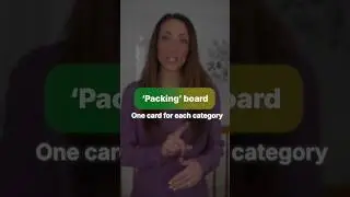 Stop Forgetting Things When You Travel (Packing Board)