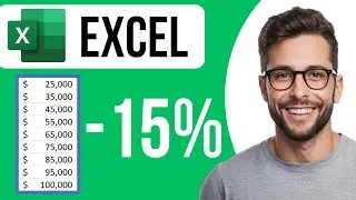 How To Subtract Percentage On Excel