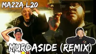 WELL, DAMN!!!!!! | Americans React to Mazza L20 x Aitch x Potter Payper - Murdaside Remix