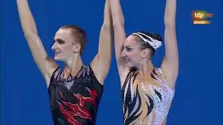 Aleksandr Maltsev - Darina Valitova. World Championships 2015. Mixed Duet Free. Final. Swan Lake.