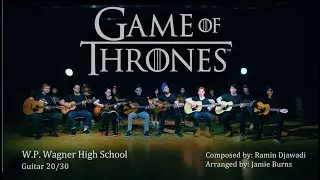 Game of Thrones Main Theme - Guitar ensemble