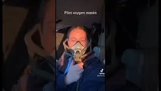 Somehow cool. ✨ #pilot #oxygenmask #woah #fyp
