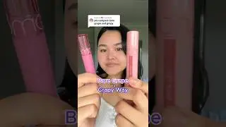 Romand Bare Grape vs Grapy Way 🍇 #romand #kbeauty #liptint #shorts