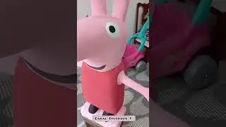 Peppa pig de cimento