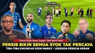 SE-INDONESIA DIBUAT KAGET TAK PERCAYA❗Dion Markx & Kurzawa Diperkenalkan Persib ~ Greg Keheranan