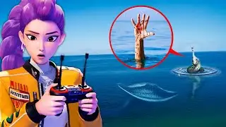 DRONE CATCHES HAND SEA MONSTER WITH EL GRAN MAJA IN REAL LIFE!!