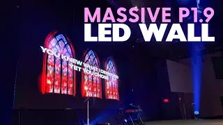 Massive LED Wall!  1.9mm Pixel Pitch | Altitude LED