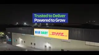 Blue Dart&rsquo;s Mega Integrated Facility&mdash; the Bijwasan Hub, New Delhi.