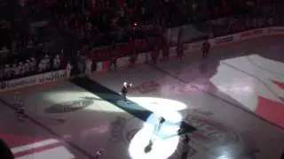 Soviet vs Canada 1972 ceremony at the Bell Centre + THX sound effect