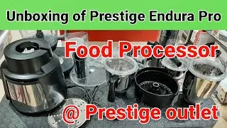Unboxing of Prestige Endura Pro food processor @ prestige outlet #foodprocessor #prestigeendurapro