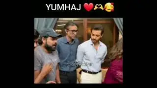 Tere bin behind the scenes #wahajali #yumnazaidi #terebin #shorts