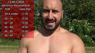 Bodybuilder Tries the Royal Marines Basic Fitness Test