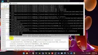 19c silent installation on Linux 8