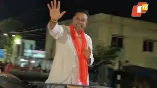 Sambit Patra Dances Energetically While Campaigning in Nuapada By-Election