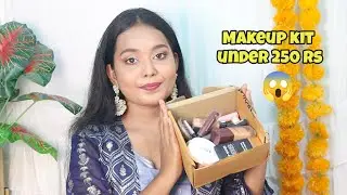 Makeup kit under 250 rs😱 Aaj hi bnao apna Makeup kit