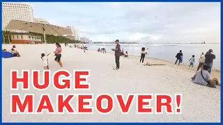 CLEAN & STILL IMPROVING - MANILA BAY DOLOMITE BEACH WALKING TOUR