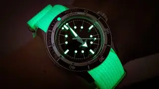 Watch U Strappin'?! Ep. 274 - Serica 5303 on Cheapestnatostraps White Lumed Ribbed NATO Strap