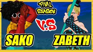 SFV CE 🔥 Sako (Menat) vs Zabeth (Falke) 🔥 Battle Lounge 🔥 Street Fighter 5