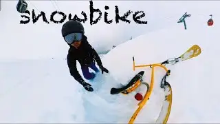 The Ultimate Snow Biking Fail in the Austrian Alps