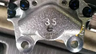 Новый задний суппорт на Opel Vectra B