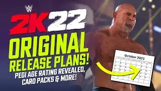 WWE 2K22: Original Release Date Plans, PEGI Ratings & More!