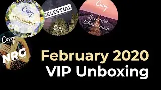 February 2020 VIP Wax Melt Subscription Box Unboxing