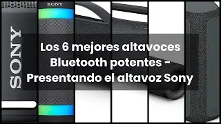 ALTAVOZ BLUETOOTH POTENTE SONY