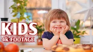 Kids Stock Footage - 4k Footage - Free Videos-No-copyright. #nocopyrightvideo #kidsvideo #footage