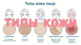 Все типы кожи ПОДРОБНАЯ ИНФОРМАЦИЯ как выявить