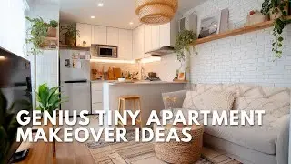 Genius Tiny Apartment Makeover Ideas to Instantly Maximize Space & Boost Style!